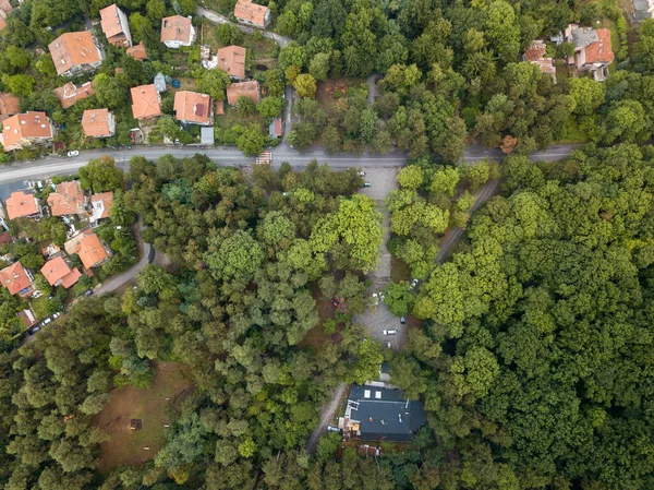 Aerial View Green Nature Sofia Bulgaria — 스톡 사진