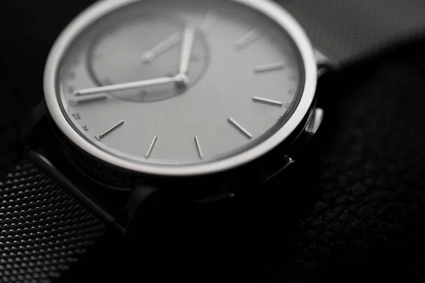 Closeup Modern Wristwatch — Φωτογραφία Αρχείου