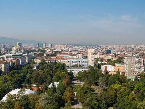 Aerial View Architecture Sofia Bulgaria — стоковое фото