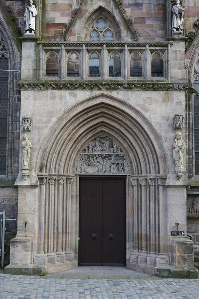 Ancient Gates Old Building Nuremberg Germany — Foto de Stock