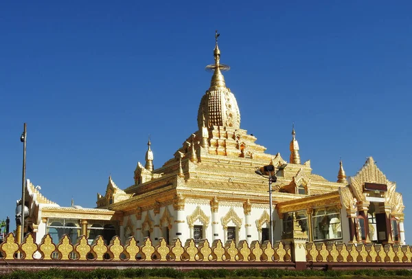 Beautiful Shot Temple Myanmar Day — Stock Photo, Image