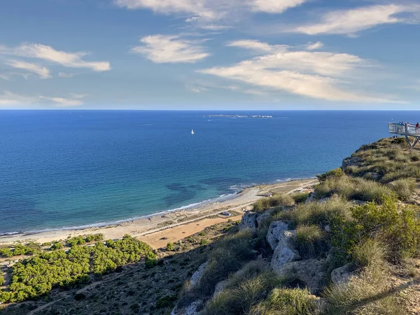 Beautiful Shot Beach Almeria Spain Day — Φωτογραφία Αρχείου