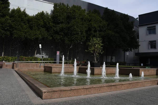 Beautiful View Fountains Park Sunny Day — Foto de Stock