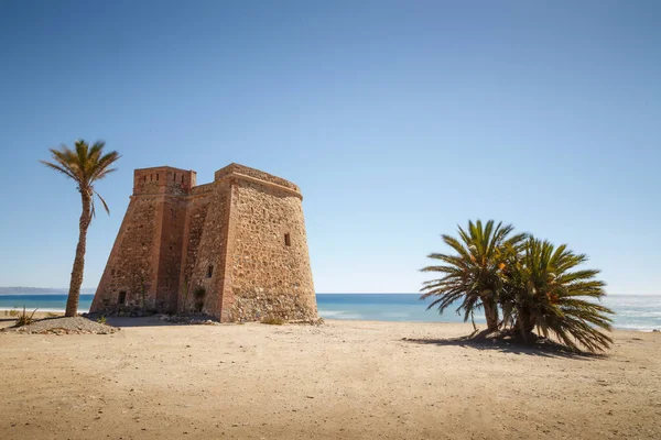 Beautiful Shot Beach Almeria Spain Day — Stockfoto