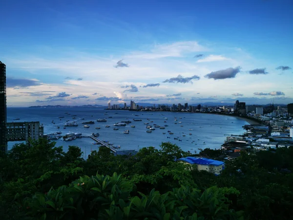 Beautiful View Pattaya Coastal Town Thailand — Stock Photo, Image