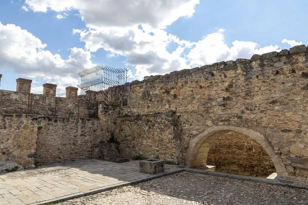 Upper Part Acueducto Segovia Segovia Spain — Stock Photo, Image