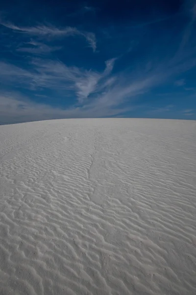 Una Splendida Vista Sul Famoso White Sands National Park Nel — Foto Stock