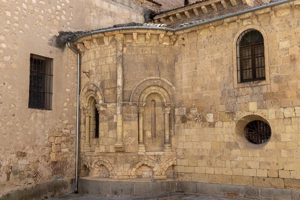 Iglesia San Martin Martin Kerk Een Romaanse Tempel Uit 12E — Stockfoto