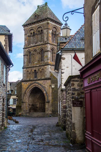 Salers Cantal Francia Parco Naturale Dell Alvernia Vulcani — Foto Stock