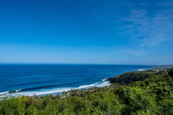 Grande Anse Trova Nel Sud Dell Isola Della Riunione Nella — Foto Stock