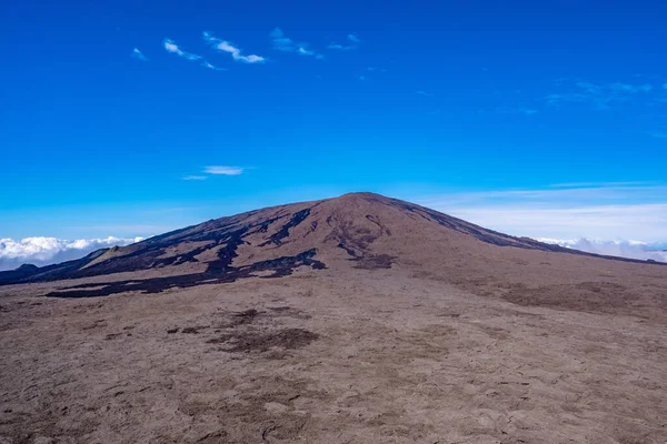 Piton Fournaise Gipfel Des Ofens Ist Ein Schildvulkan Auf Der — Stockfoto