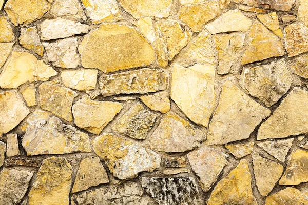 Koyu Sarı Turuncu Taştan Duvar Dokusu Yatay Fotoğrafının Arka Planı — Stok fotoğraf