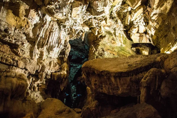 Une Belle Vue Sur Grotte Gard France — Photo