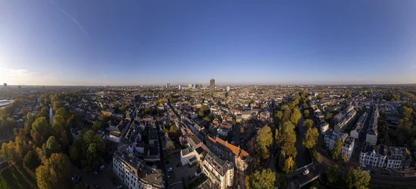 Panoramic Aerial View Lepelenburg Parque Historic Dutch City Center Utrecht — Stock Photo, Image