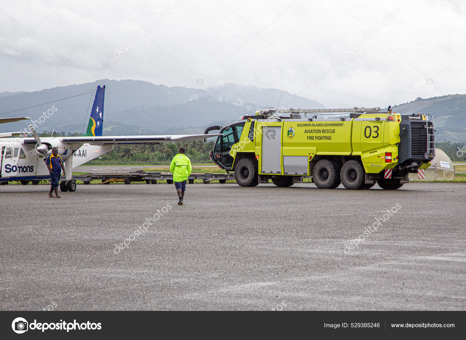 Honiara Solomon Islands Dec 2015 Solomon Islands Aviation Rescue