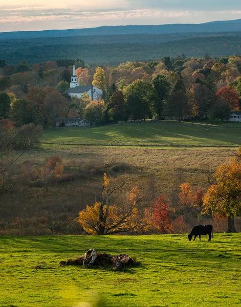 Paysage Rural Stowe Vermont — Photo