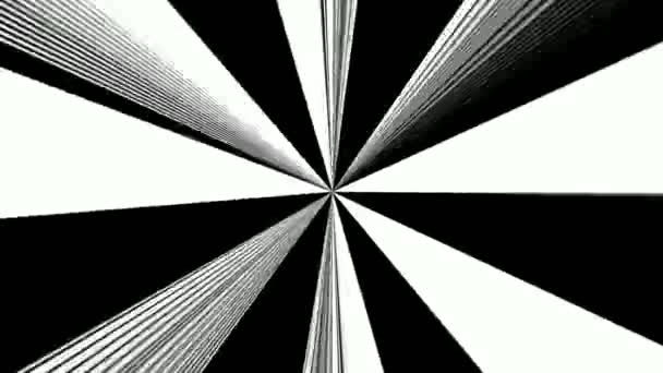 Abstrakt Hypnotiskt Symmetriskt Mönster — Stockvideo