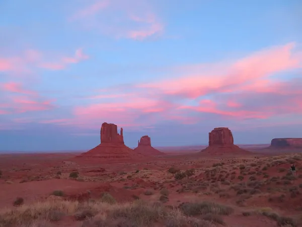 Чудовий Краєвид Великого Каньйону Блищить Під Заходом Сонця — стокове фото