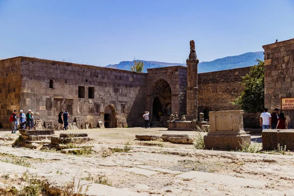 Ermenistan Tatev Manastırı Ndaki Antik Sismografik Taş Sütun — Stok fotoğraf