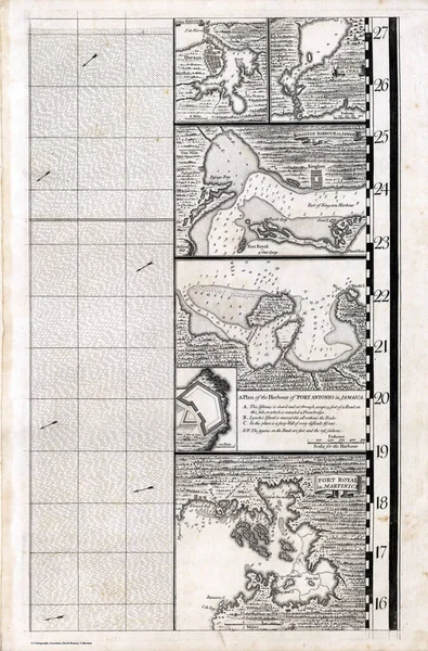 Вертикальный Снимок Старинной Винтажной Карты — стоковое фото