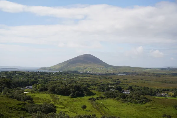 Μια Όμορφη Θέα Του Εθνικού Πάρκου Connemara Ιρλανδία — Φωτογραφία Αρχείου