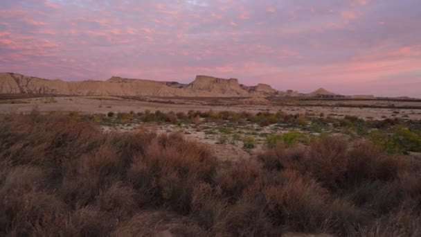 Bellissimo Paesaggio Del Deserto — Video Stock