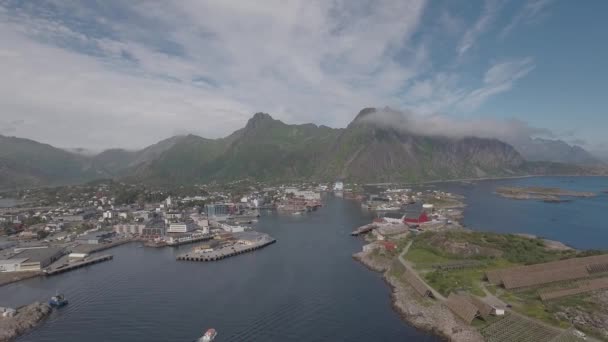 Een Prachtig Uitzicht Kust Zee — Stockvideo