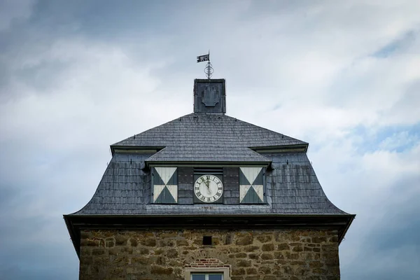 구름낀 도르스텐에 역사적 박물관 — 스톡 사진