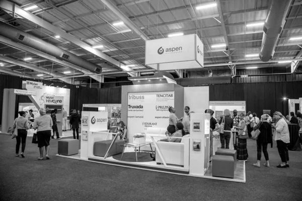 Jannesburg South Africa 2021 Grayscale Exhibitor — 스톡 사진