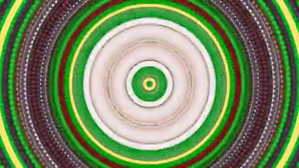 Latar Belakang Rotasi Hipnotis Abstrak — Stok Video