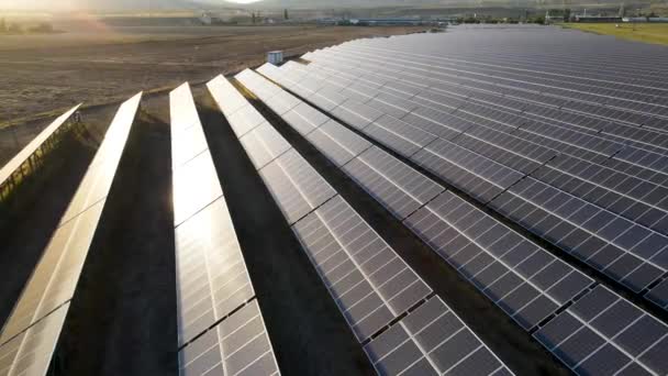 Solar Panel Альтернативна Енергетична Технологія — стокове відео