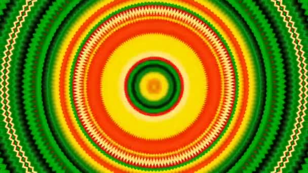 Αφηρημένο Πολύχρωμο Φόντο Καλειδοσκόπιο Όμορφη Απεικόνιση Για Την Επιχείρησή Σας — Αρχείο Βίντεο