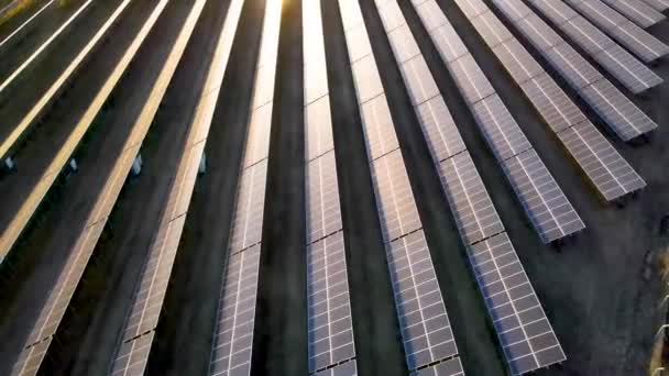 太阳能电池板替代能源技术 — 图库视频影像