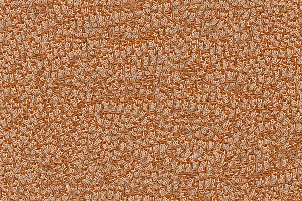 Ілюстрований Оранжевий Фон Безшовним Візерунком Простору Копіювання — стокове фото