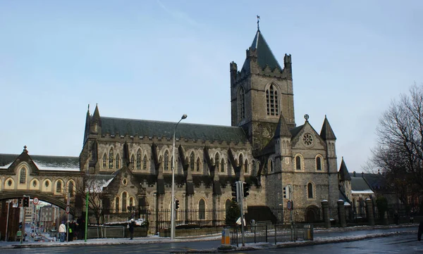 Dublin Irsko 2010 Výstřel Kristovy Církevní Katedrály Dublinu Irsko — Stock fotografie