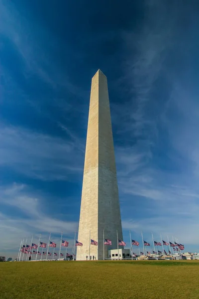 Vertikal Bild Washington Monument Washington Usa — Stockfoto
