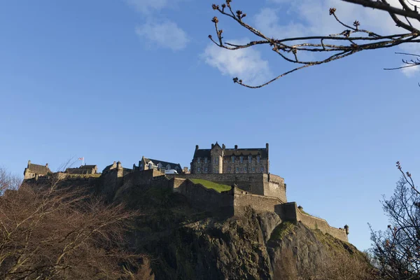 Das Historische Edinburgh Castle Edinburgh Schottland — Stockfoto