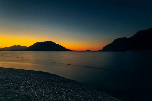 Чудовий Схід Сонця Мармаріс Туреччина — стокове фото