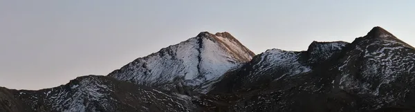 Панорамный Вид Горную Масленицу Скалы Альпах — стоковое фото
