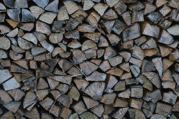 Malebný Záběr Hromadu Dřeva Prken — Stock fotografie