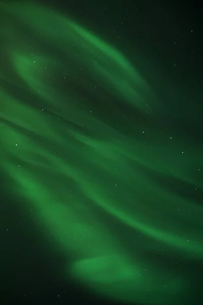 Een Sterrenhemel Met Adembenemende Aurora Borealis Lichten Kvaloya Arctisch Gebied — Stockfoto