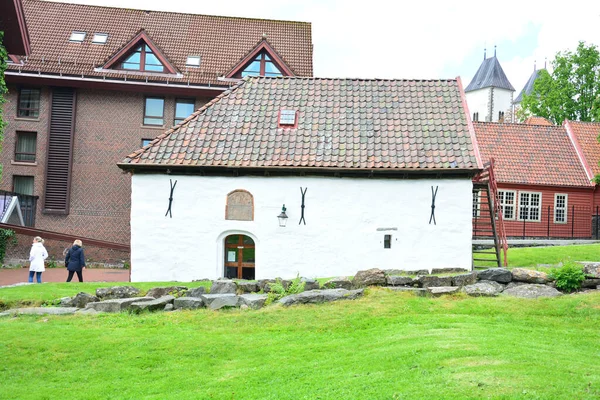 Bergen Norway 2019年5月30日 挪威卑尔根的一座旧农舍 — 图库照片