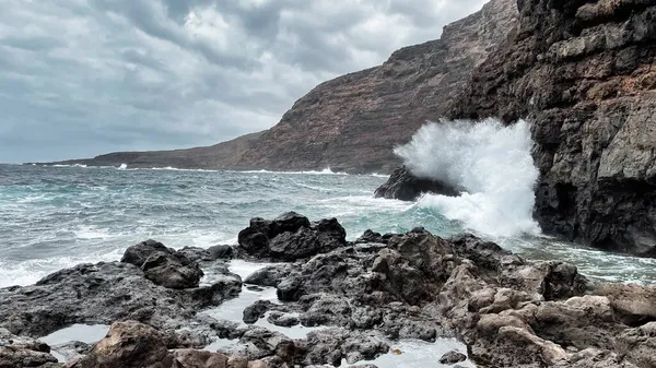 Surf Famara Lanzarote — Fotografia de Stock