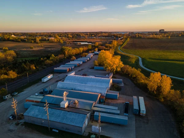 Кеноша Вісконсин Вздовж Озера Мічиган — стокове фото