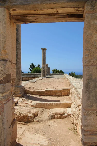 Plan Vertical Sanctuaire Apollon Hylates Chypre — Photo