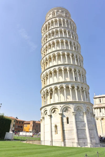 Pisa Itálie Září 2019 Šikmá Věž Pisa Toskánsku Pisa Itálie — Stock fotografie