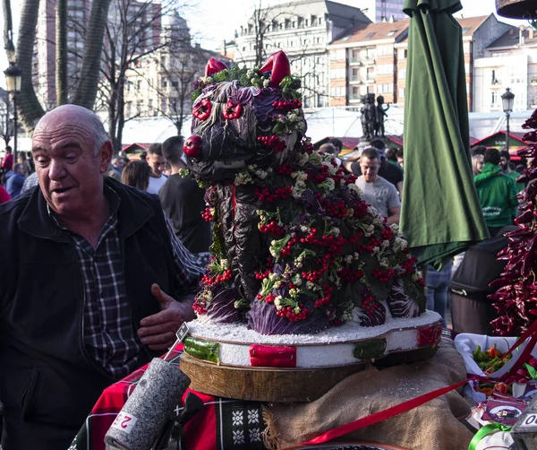 Bilbao Hiszpania Lipca 2020 Piękne Ujęcie Mężczyzny Podczas Festiwalu Bilbao — Zdjęcie stockowe