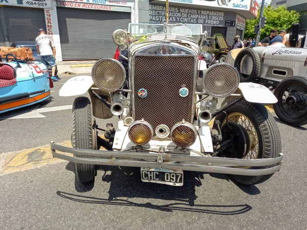 Buenos Aires Argentina Listopadu2021 Vintage Sportovní Graham Paige Roadster1928 Přední — Stock fotografie