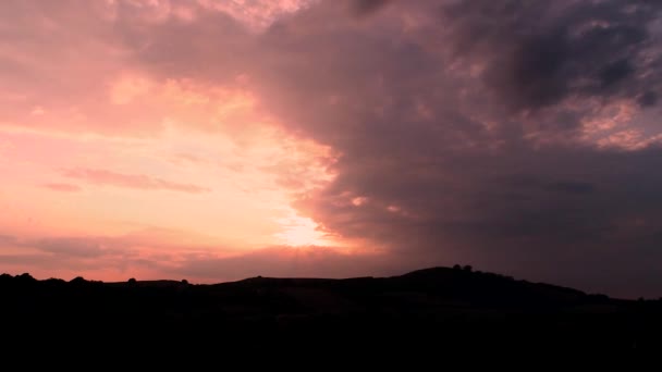 Atemberaubende Aussicht Auf Die Wunderschönen Berge — Stockvideo