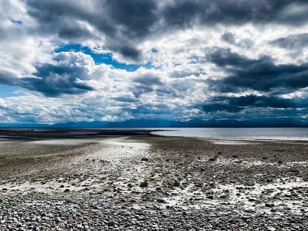 Pemandangan Yang Indah Dengan Pasang Surut Pantai Pulau Vancouver — Stok Foto